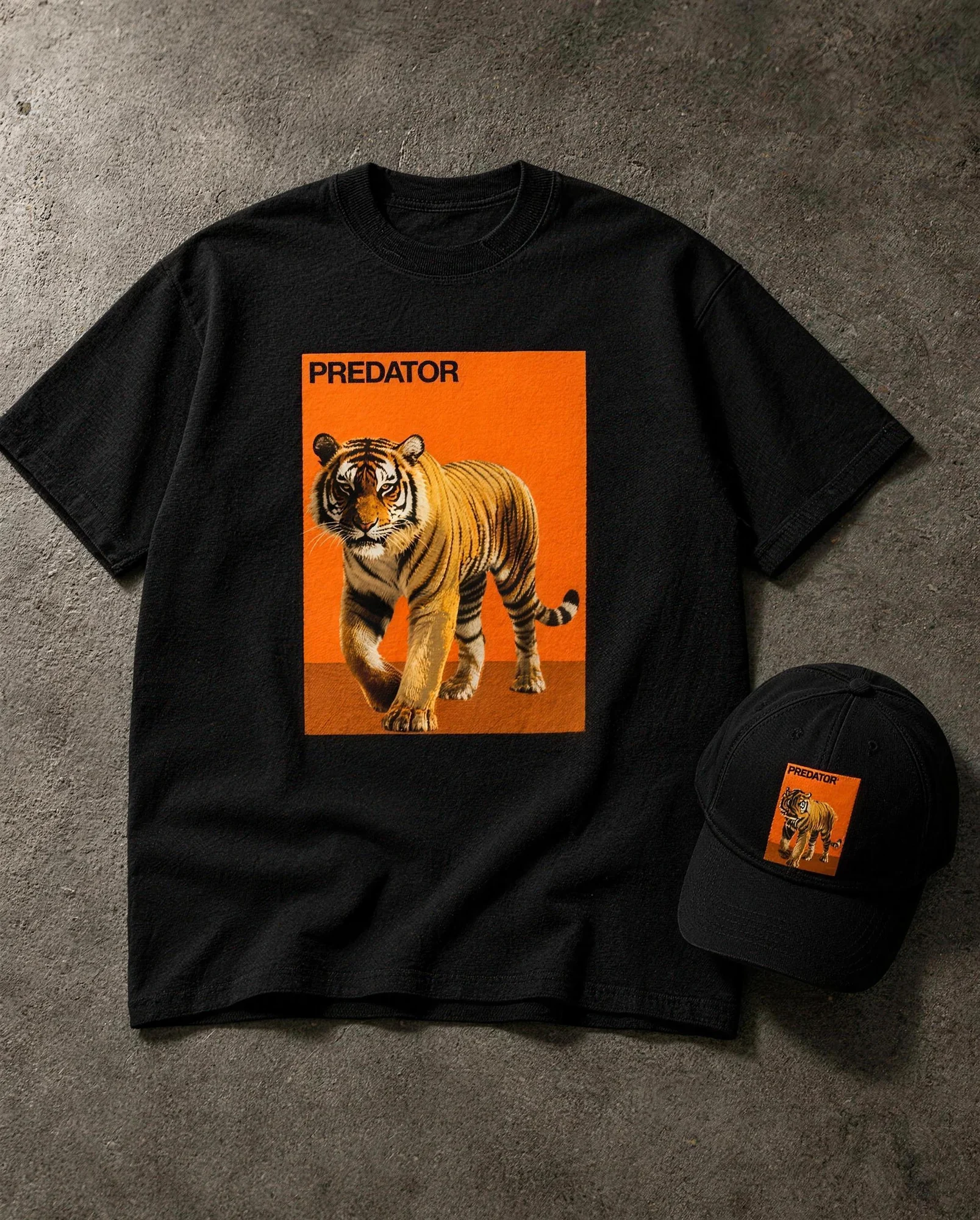 Tee and cap — Predator — Brothers Caps