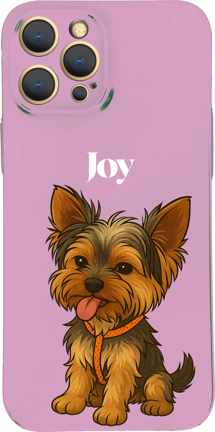 Joy — pet portrait case